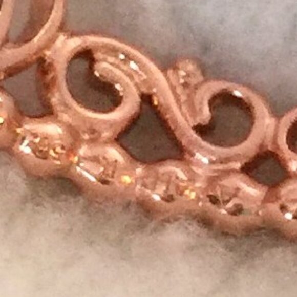 NWOT Pandora Rose Gold Princess Tiara Crown Ring All Sizes - Picture 4 of 5
